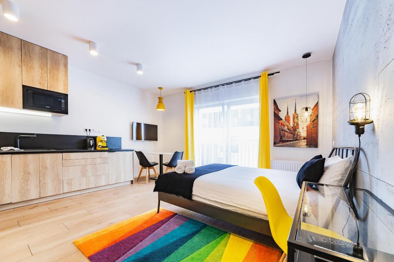 Odra View Apartments Breslavia Exterior foto